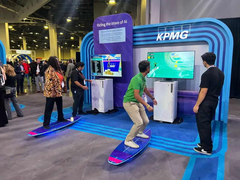 Trade show brand activation